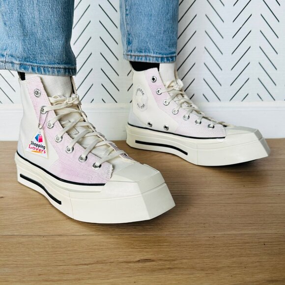 ❤️❤️Converse Chuck 70 De Luxe Squared Color Block 8.5 Women Shoes Canvas A07599C - Picture 1 of 13